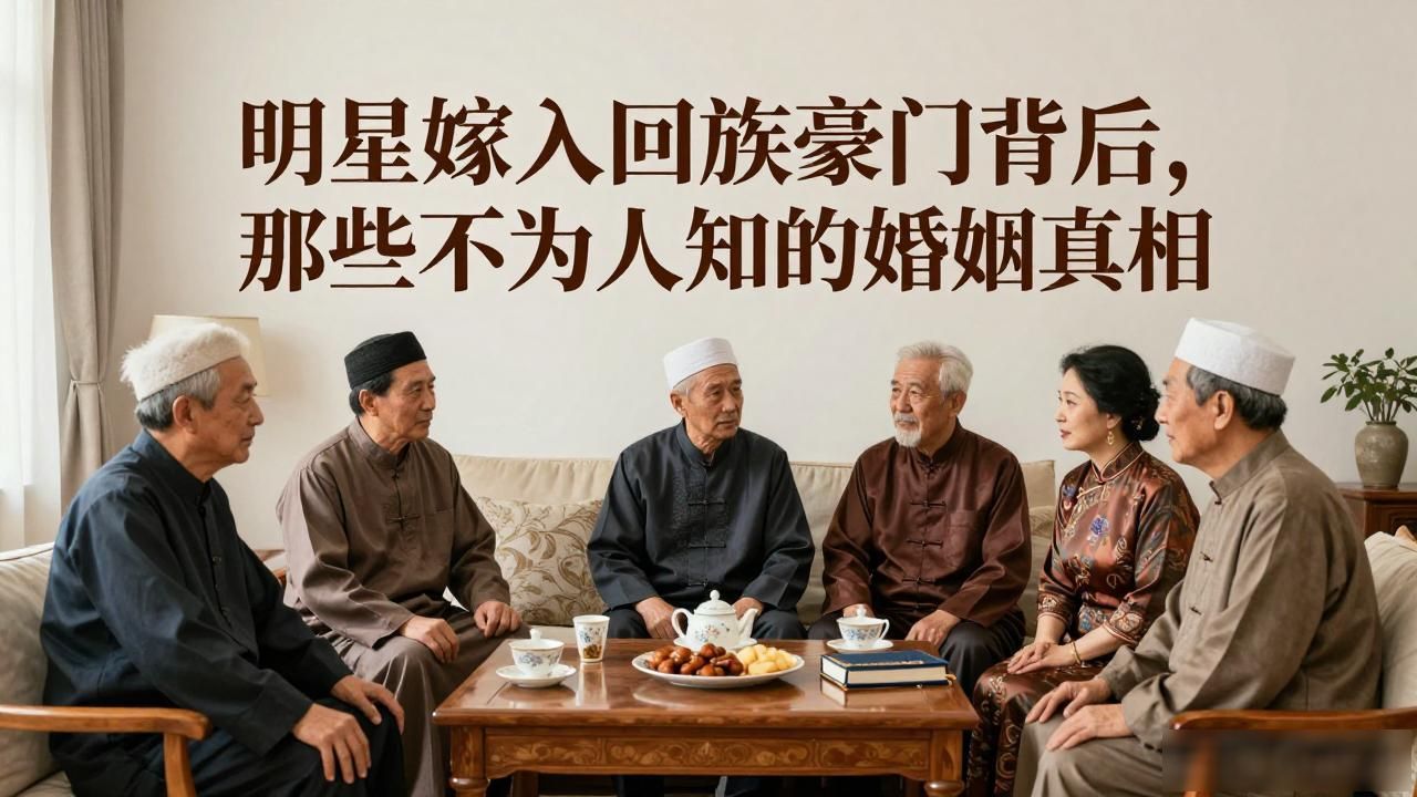 明星嫁入回族豪门背后，那些不为人知的婚姻真相