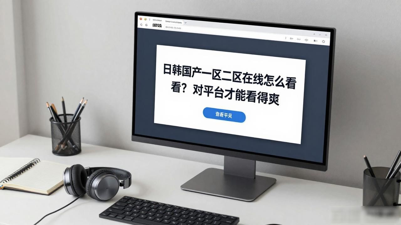日韩国产一区二区在线怎么看？选对平台才能看得爽