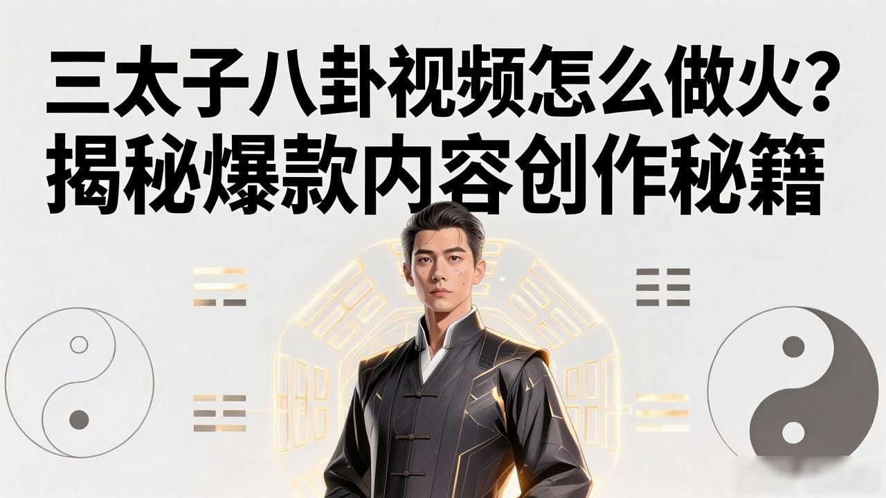 三太子八卦视频怎么做火？揭秘爆款内容创作秘籍