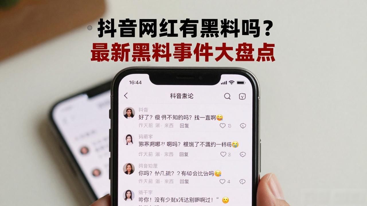 抖音网红有黑料吗？最新黑料事件大盘点